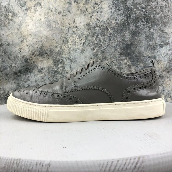 Cole Haan Men\'s Size 8M Winslow Grand Series Grey Leather Wingtip Sneakers Shoes main image 13